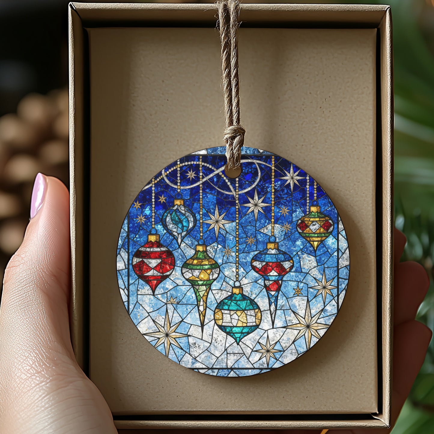 Festive Holiday Ornament Hanging Decor for Home product