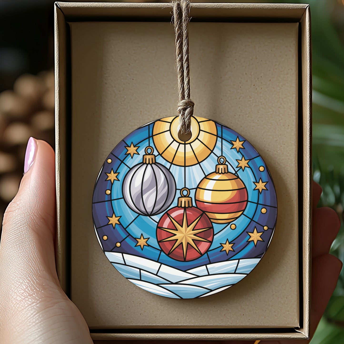 Beautiful Festive Christmas Decorative Ornament product