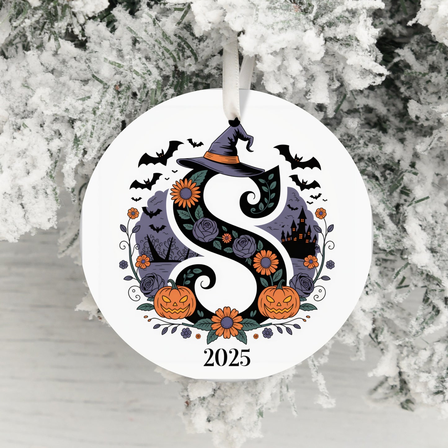 2025 Halloween Themed Initial S Ornament product