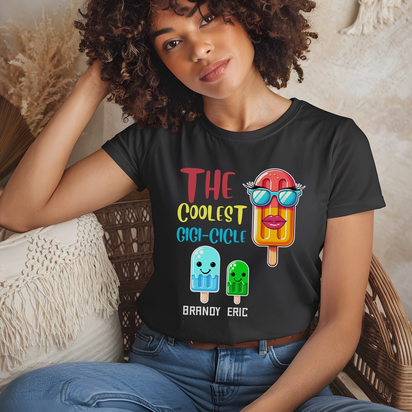 The Coolest Gigi-Cicle Customizable T-Shirt product