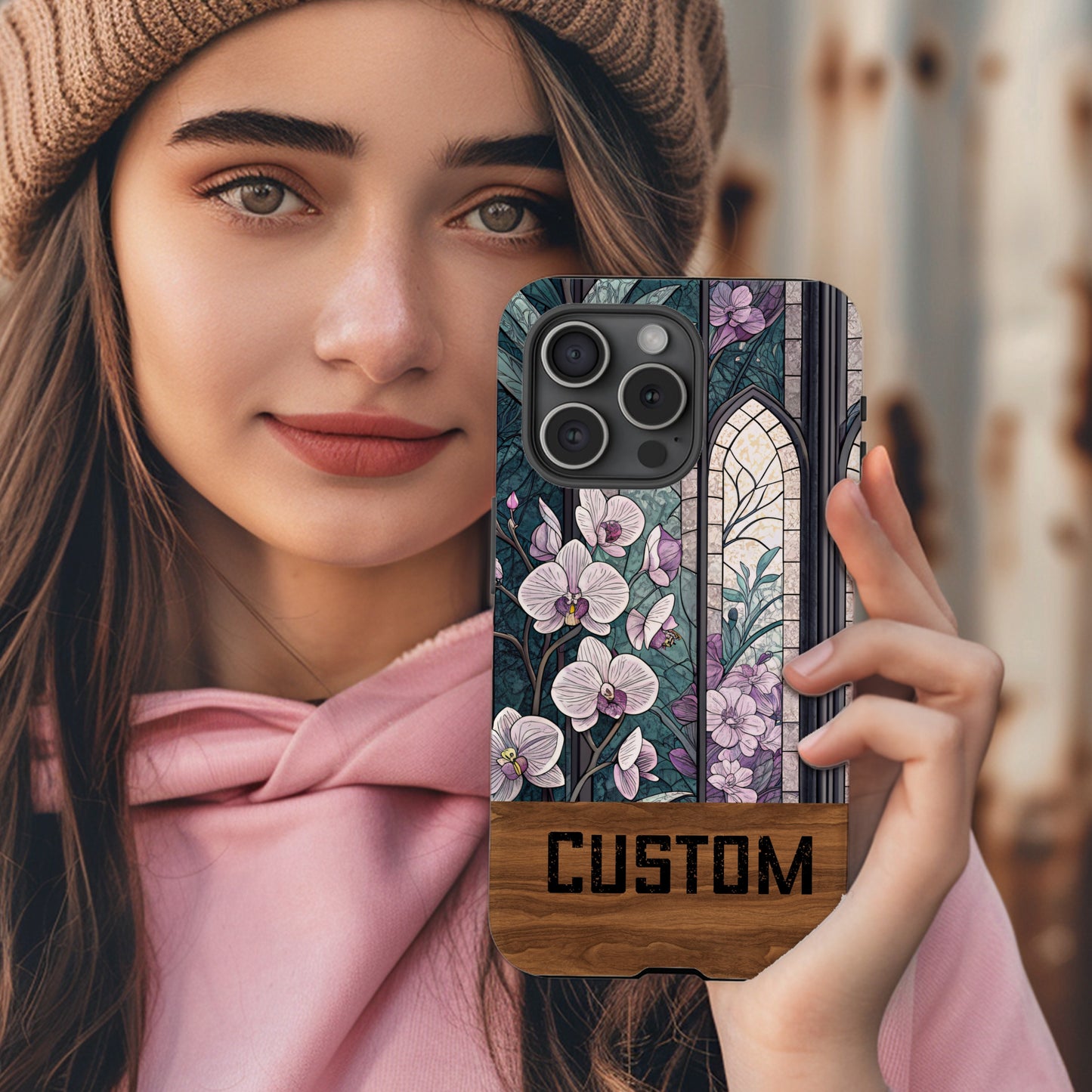Custom Flower Pattern Printed Phone Case for All Models