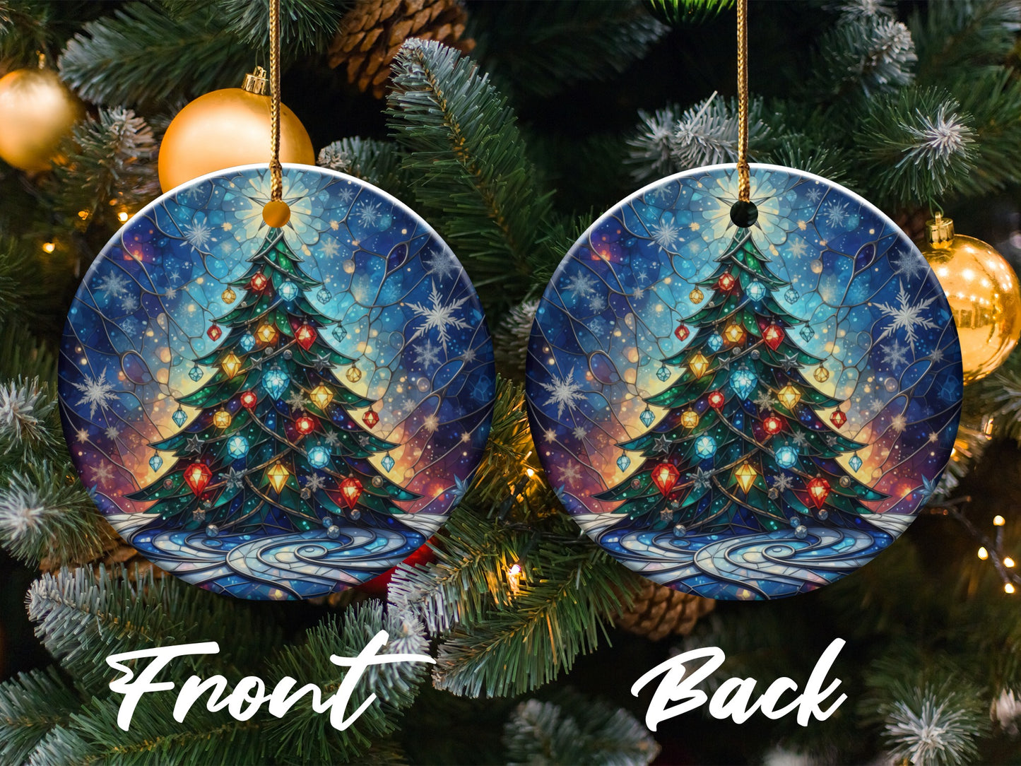 Colorful Christmas Tree Hanging Ornament product type