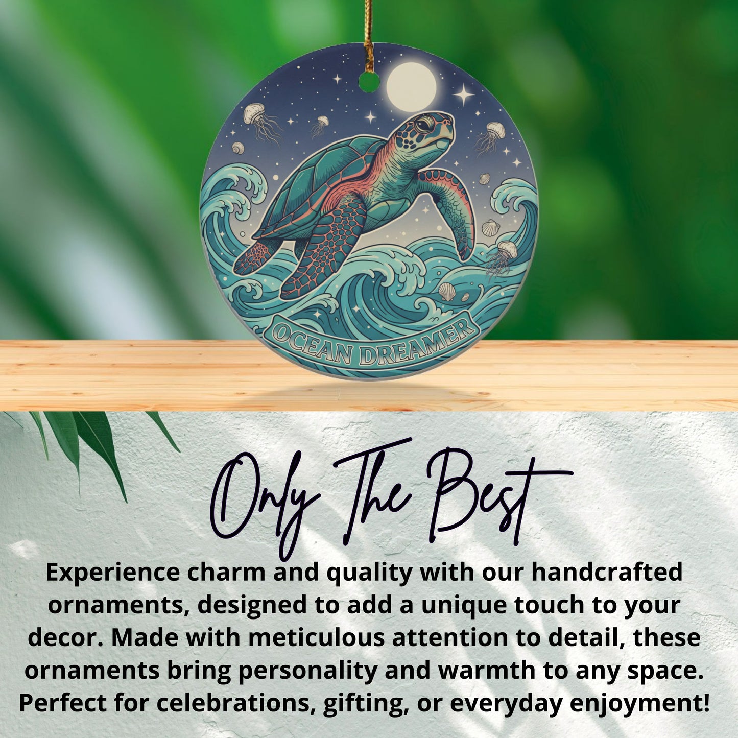 Ocean Dreamers Turtle Ornaments perfect gift product