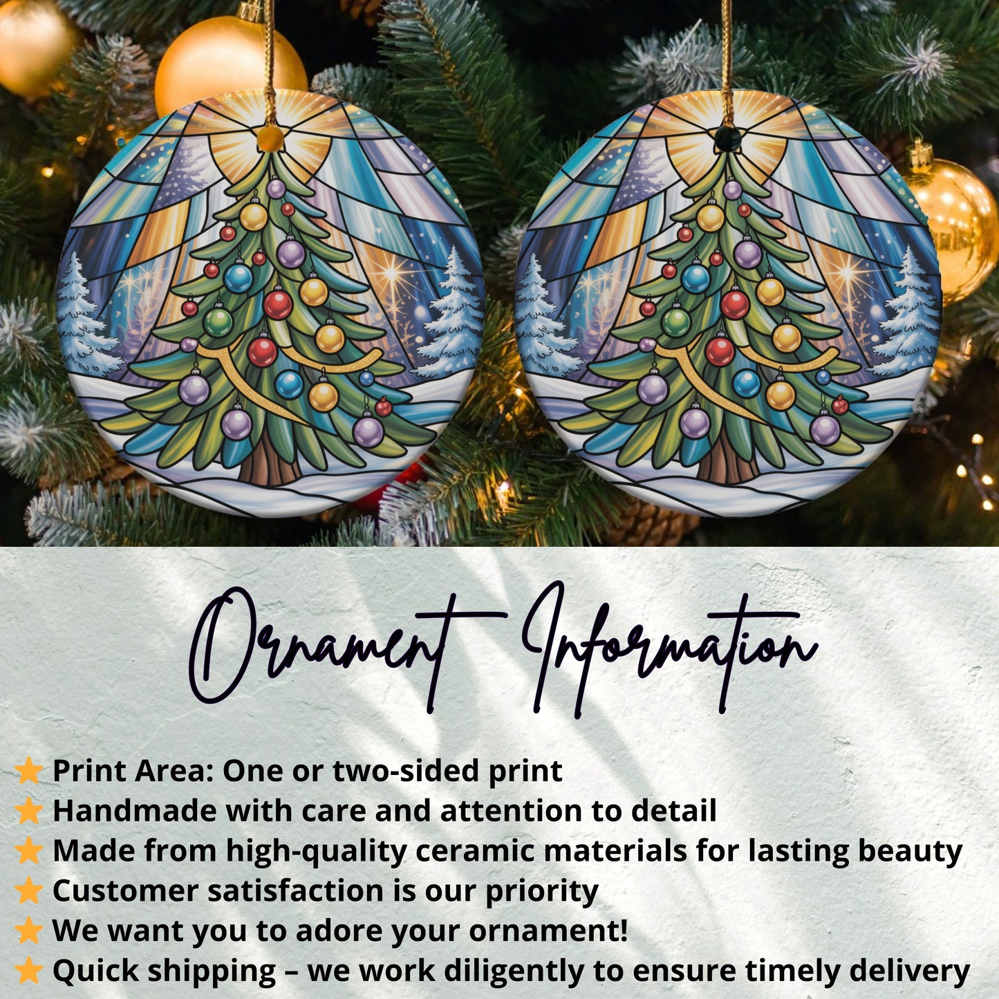 Beautifully Designed Christmas Tree Ornament product type