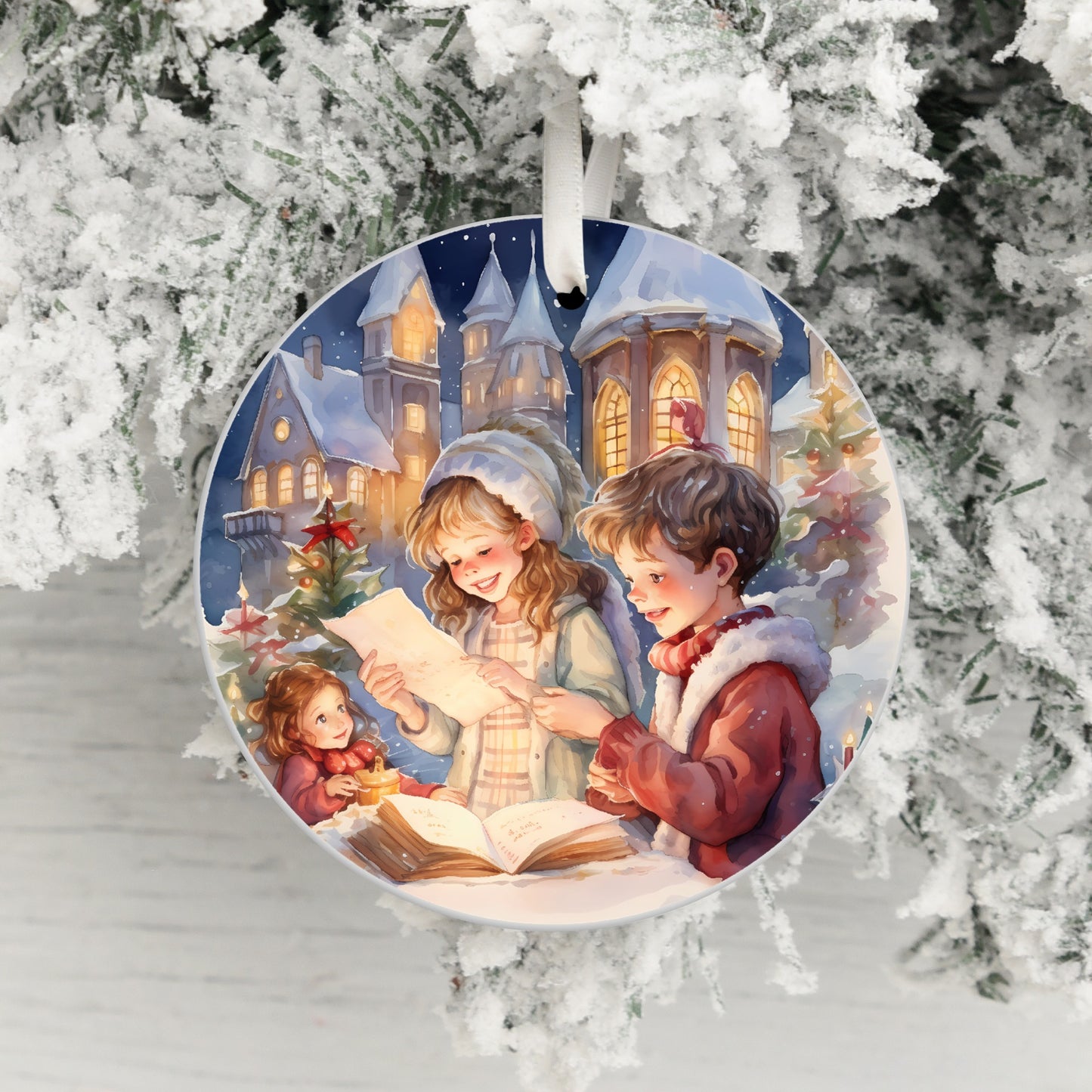 Festive Family Singing Christmas Decoration product