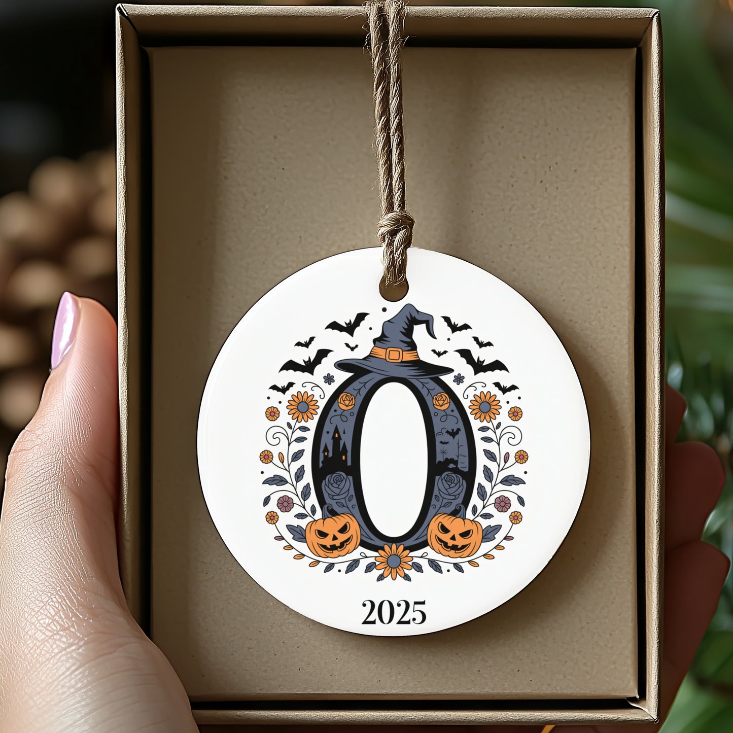 Personalized Halloween Ornament 2025 Hanging Product