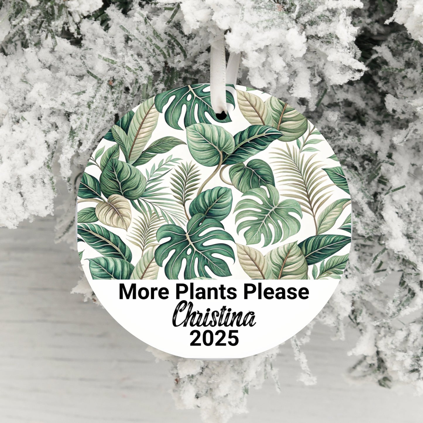 More Plants Please Christina 2025 Ornament product