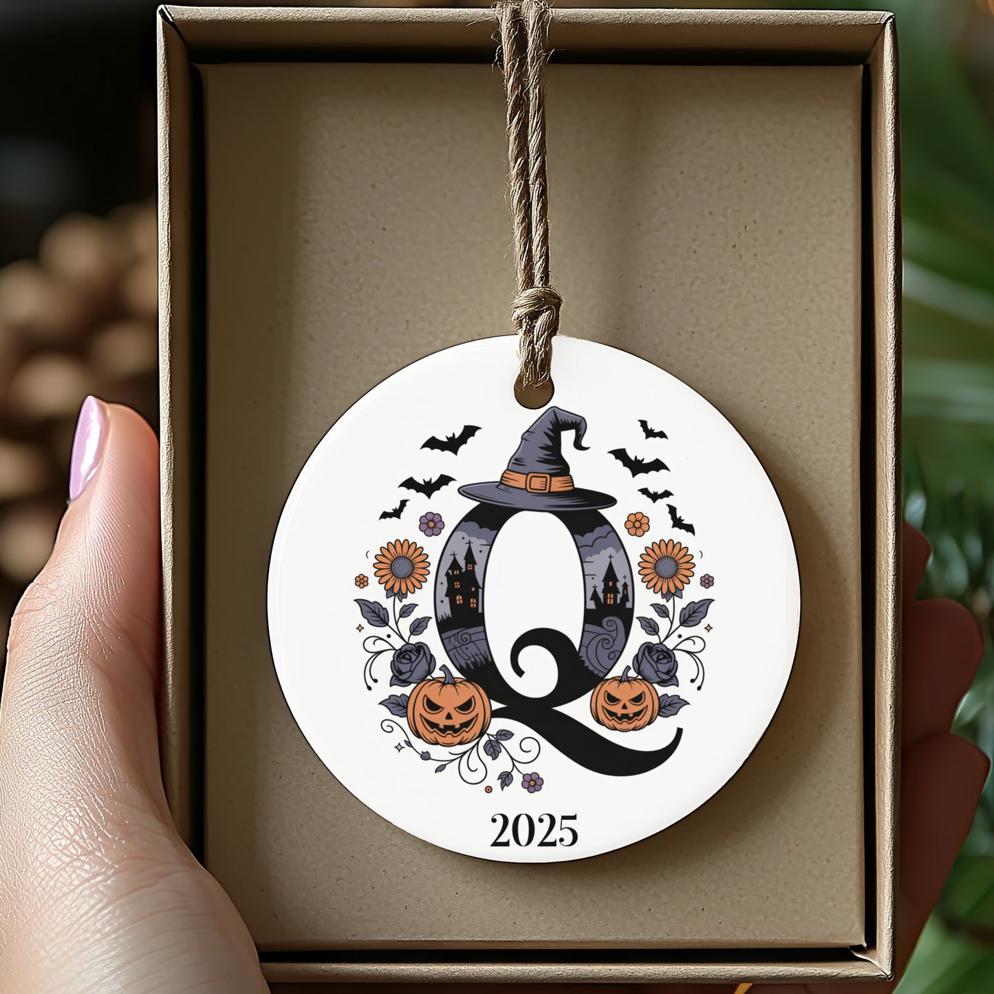 Halloween Themed Personalized 2025 Ornament product