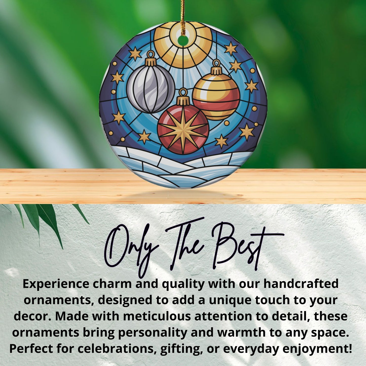 Handcrafted Decorative Hanging Ornament Product