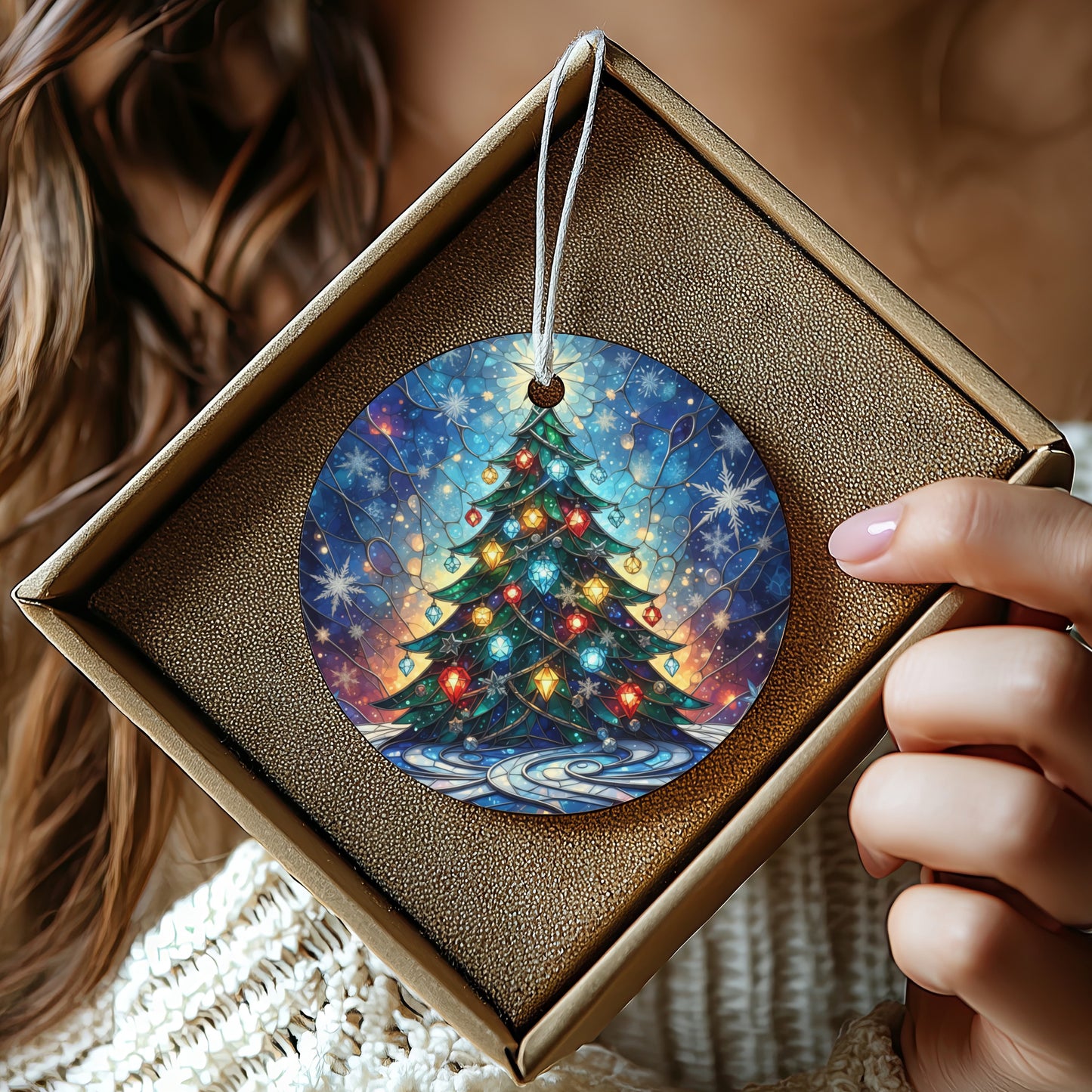 Festive Christmas Tree Hanging Decoration Ornament product