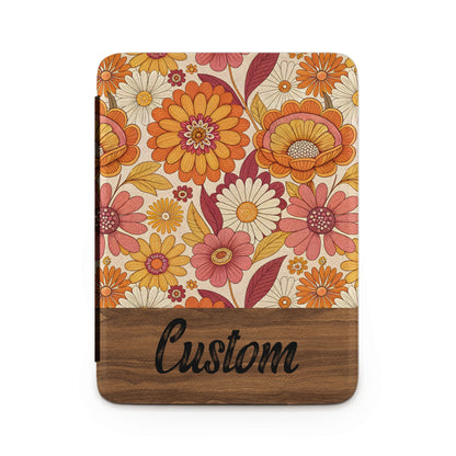 Vibrant Floral Custom Design Notebook Cover for Unique Style