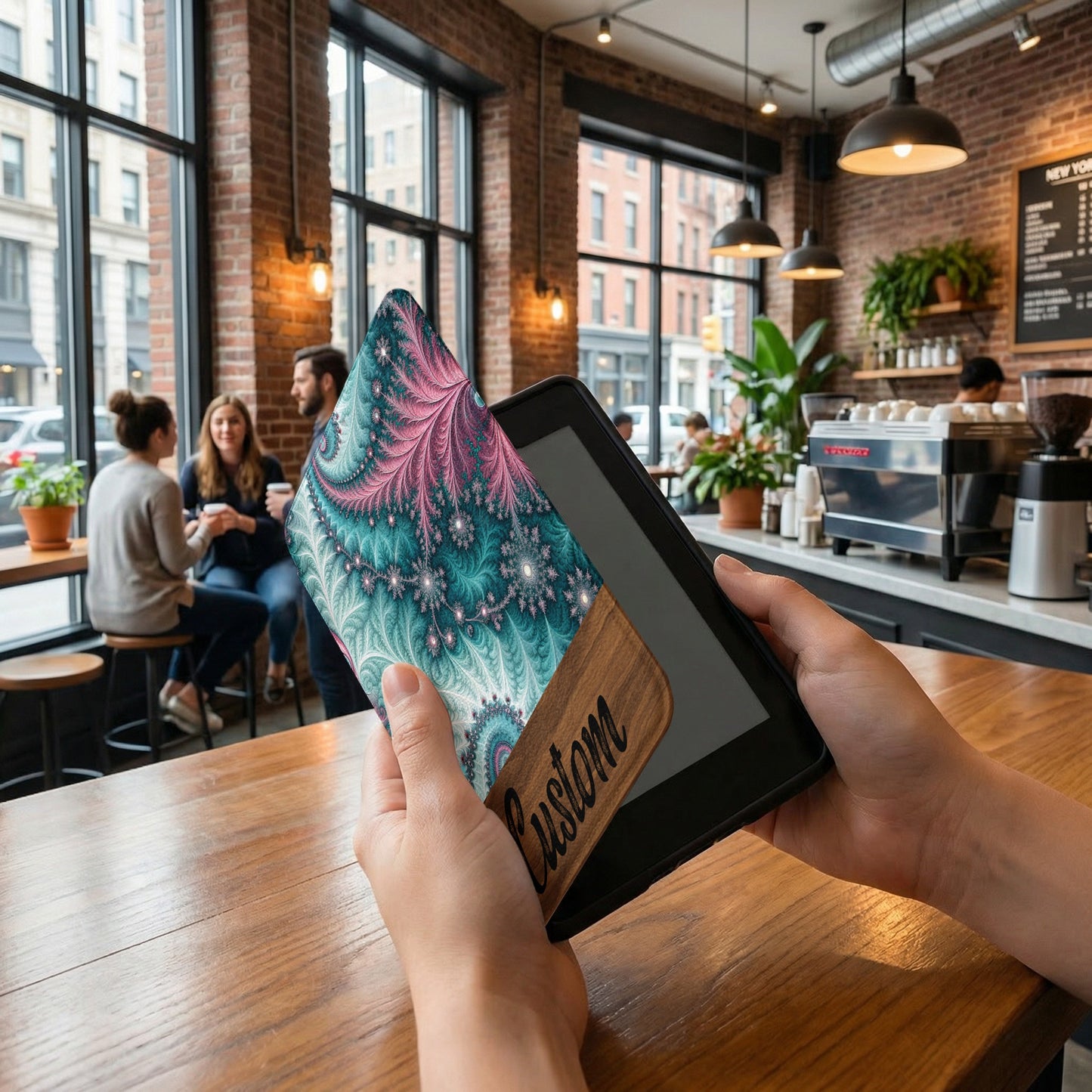 Custom Floral Patterned Tablet Case