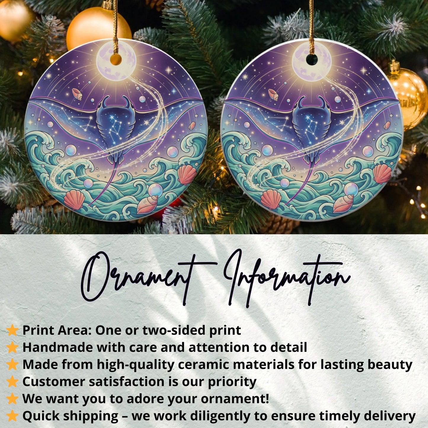Beautifully Detailed Christmas Ornament product type