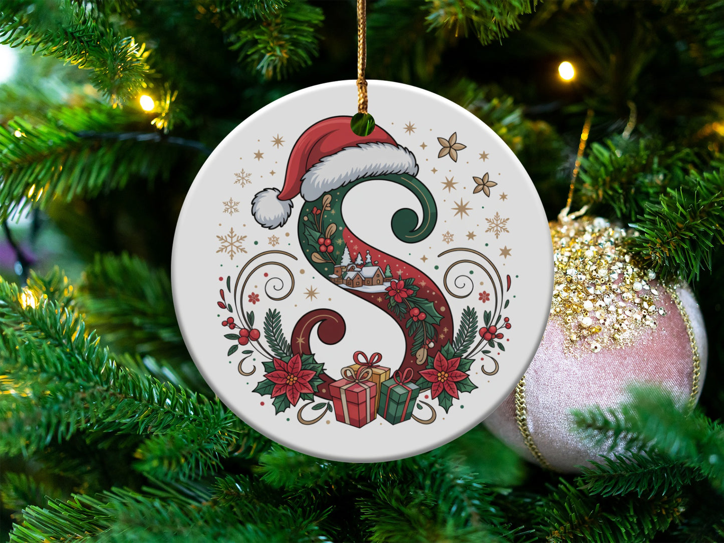 Christmas Tree Decoration with S Ornament product
