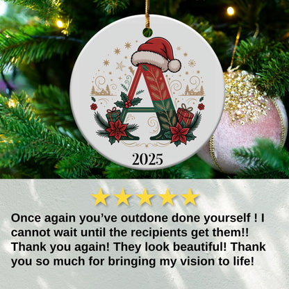 Personalized 2025 Christmas Ornament Holiday Decor product