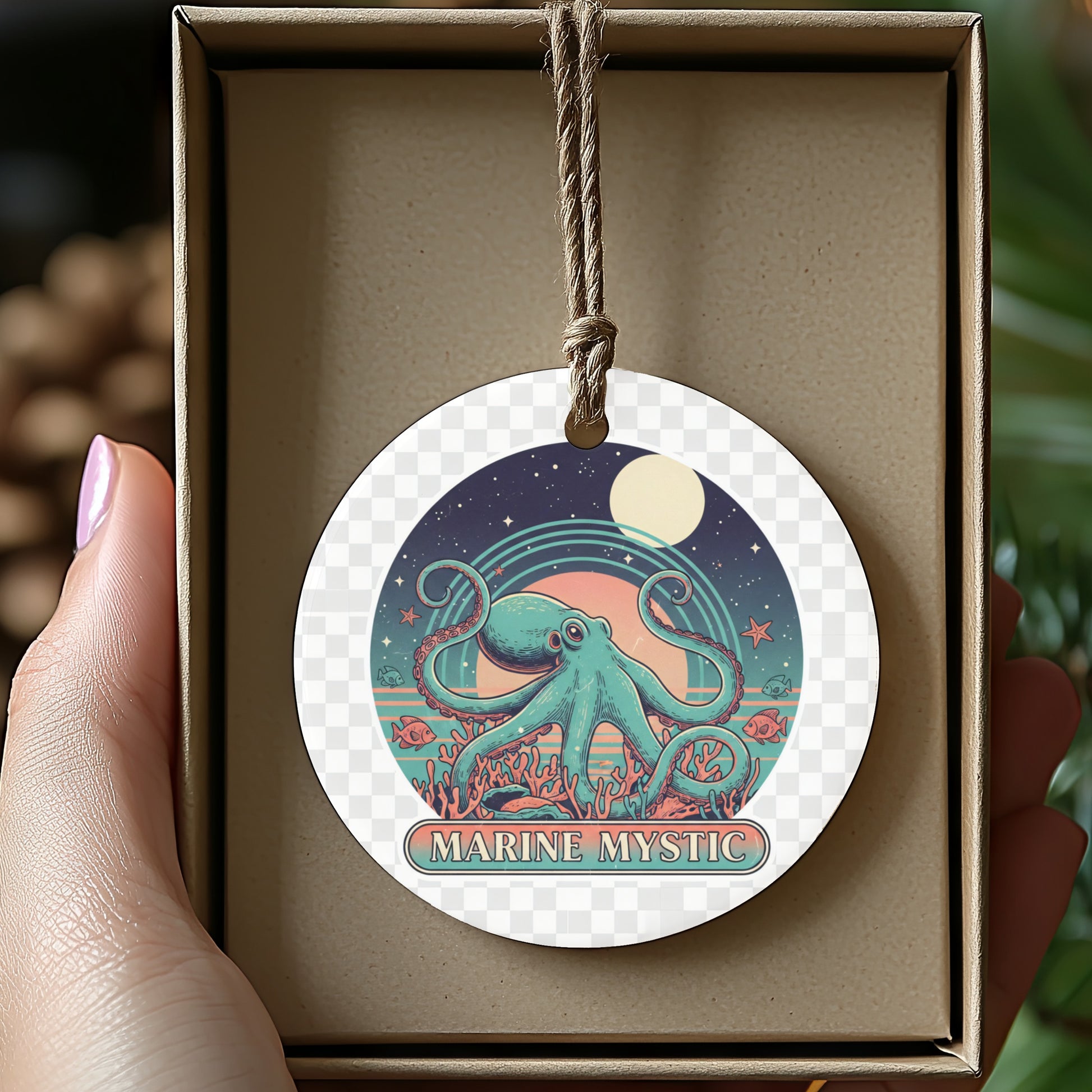 Marine Mystic Octopus Design Hanging Decor product type