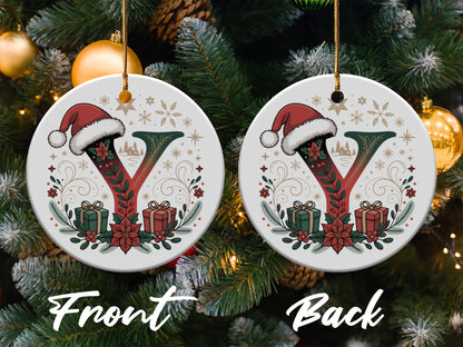 Christmas Tree Decorations With Letter Y product type