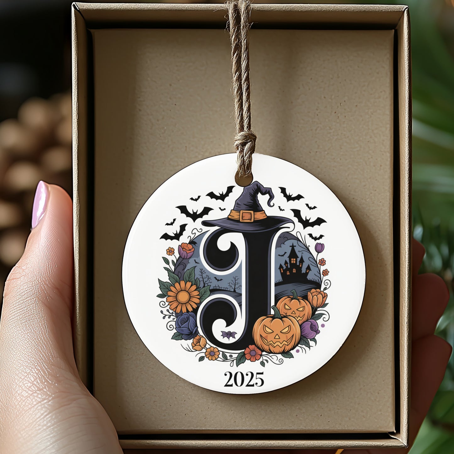 Halloween Themed Personalized Circular Product