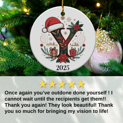 Festive Holiday Ornament 2025 Christmas Tree product