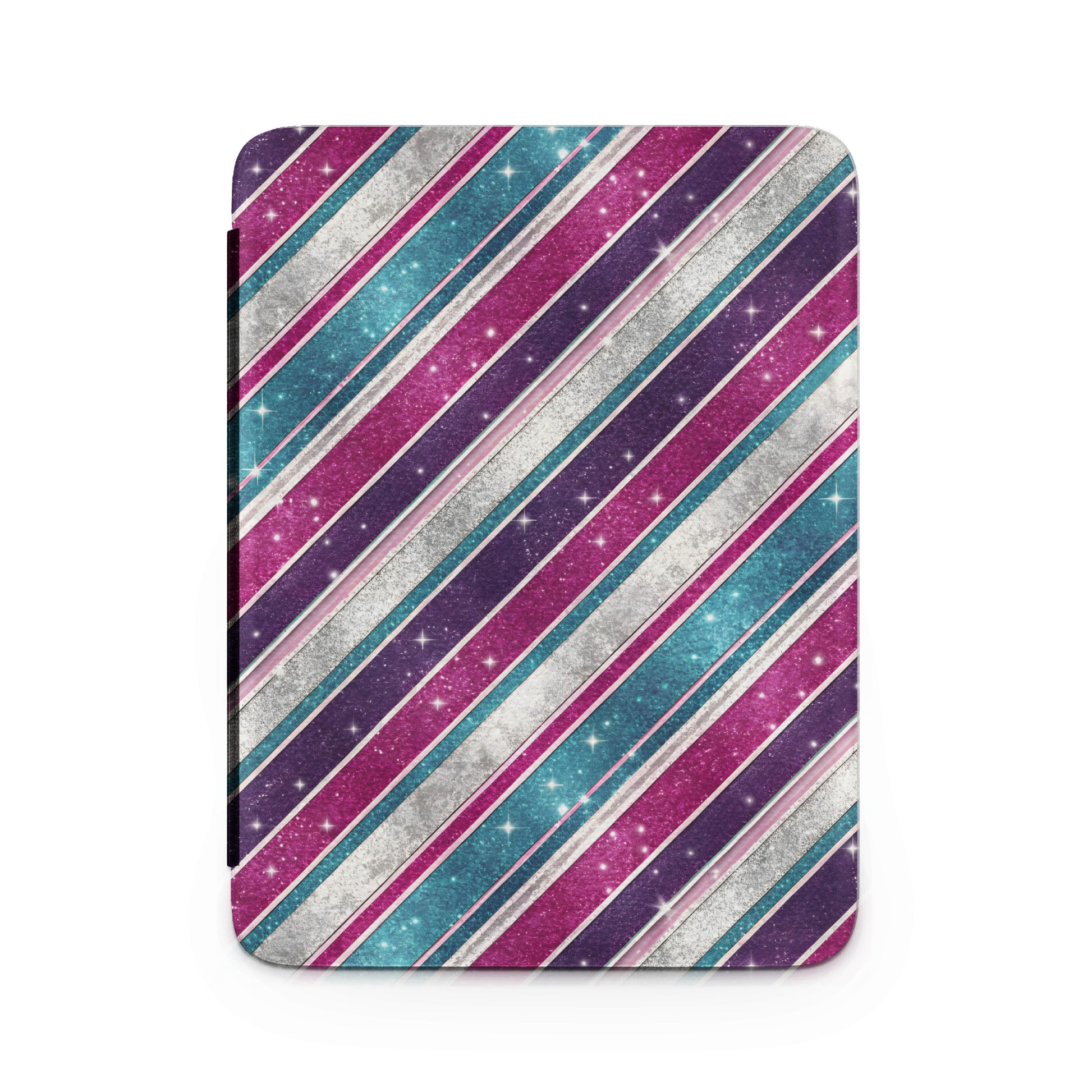 Sparkling Stripes and Glitter Patterned Sleeve Cover
