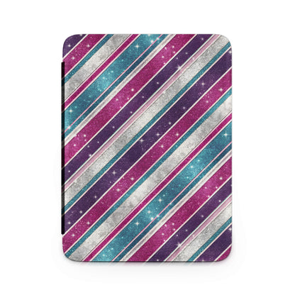 Sparkling Stripes and Glitter Patterned Sleeve Cover