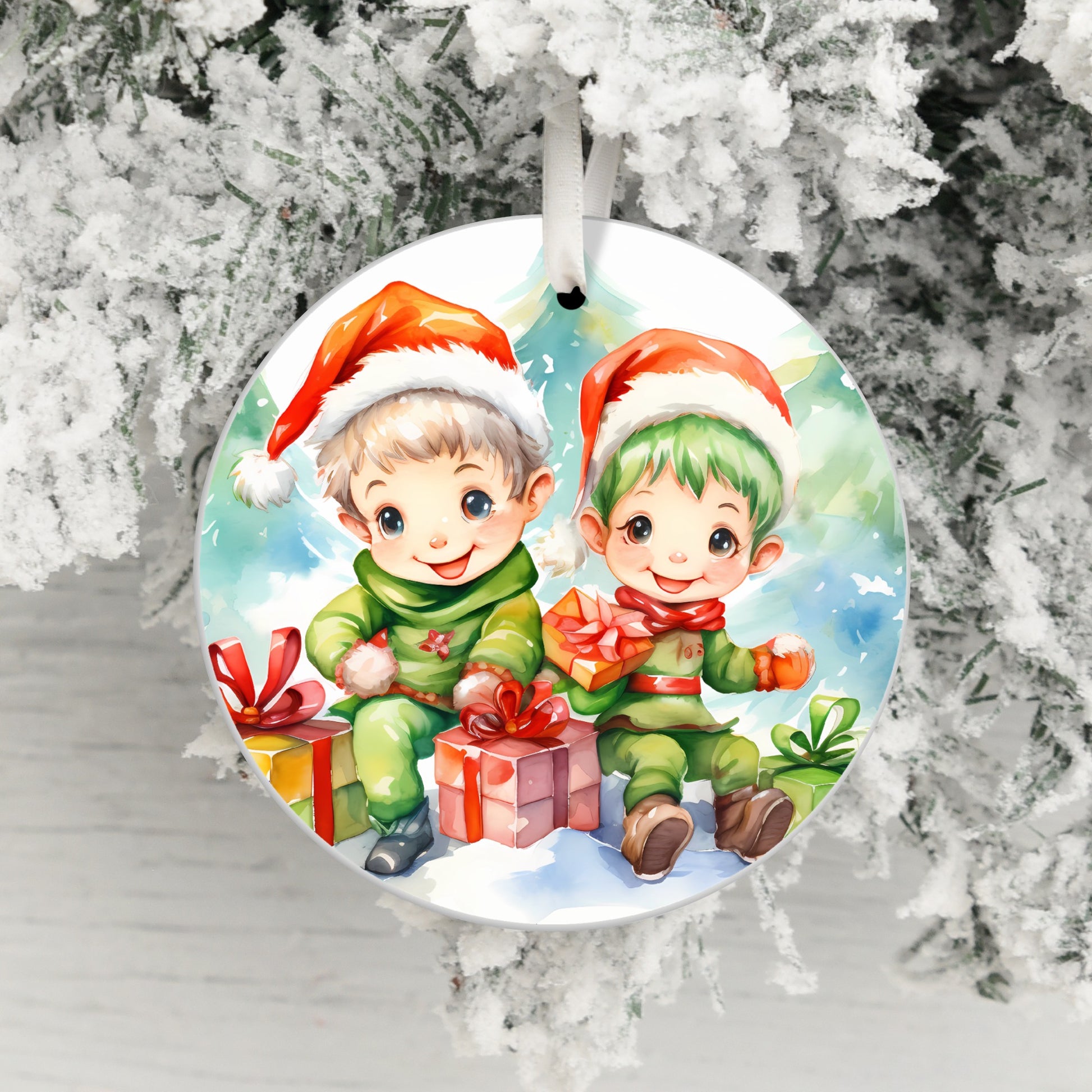 Adorable Christmas Themed Kids Illustration product