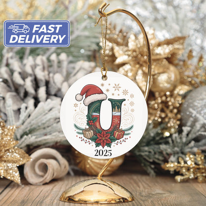 Santa Hat Stocking Ornament 2025 Holiday Product