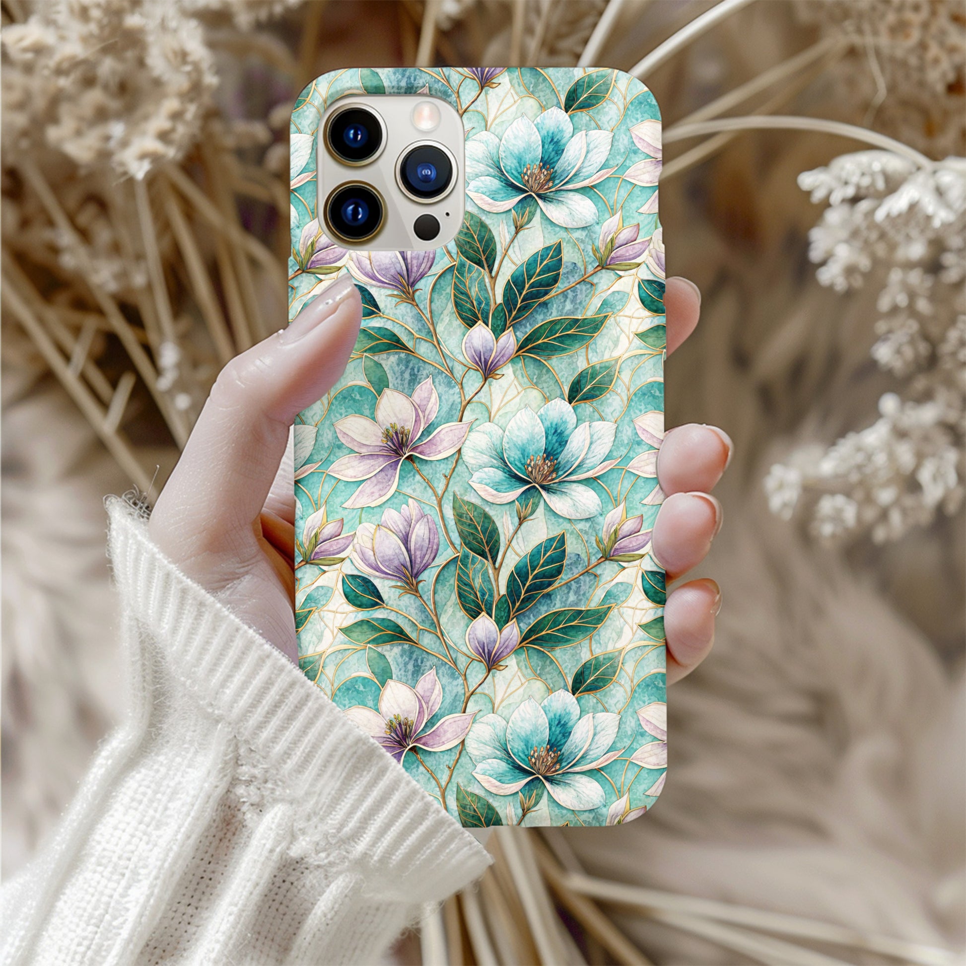 Elegant Floral Design Phone Case for Unique Style