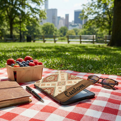 Personalized Custom Engraved Picnic Blanket açcessory