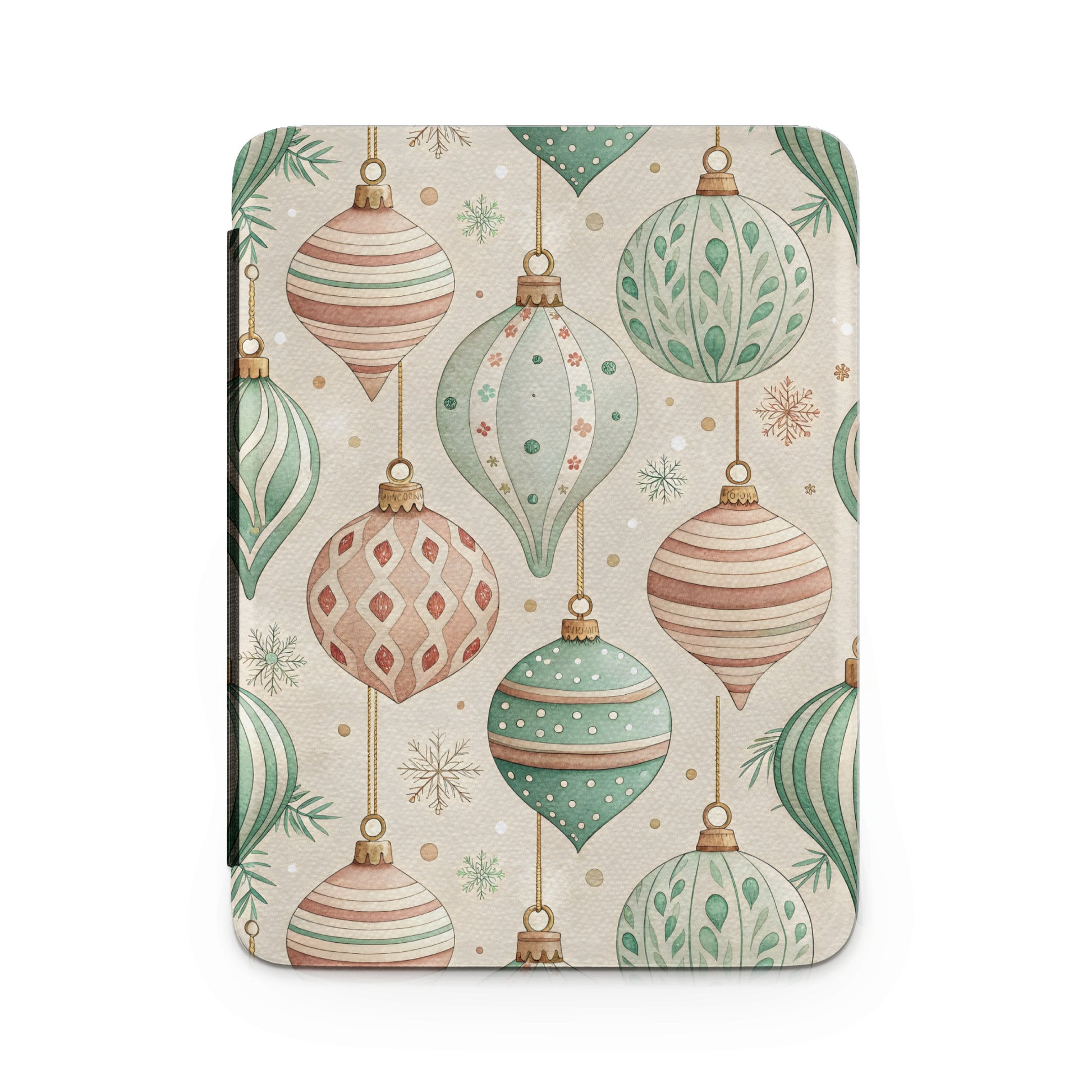 Vintage Inspired Christmas Ornament Print Design