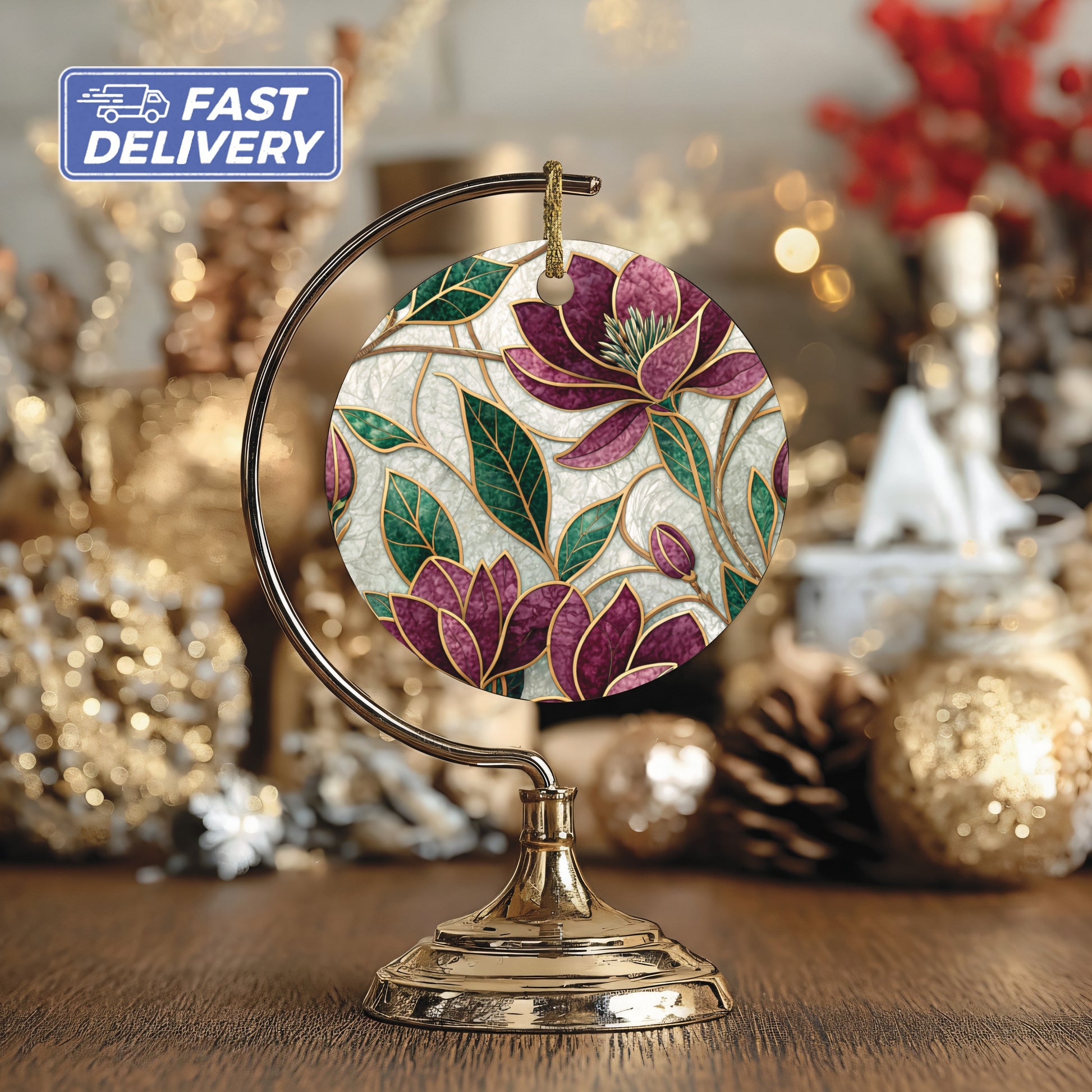 Floral Ornament with Fast Delivery Decorative Piece