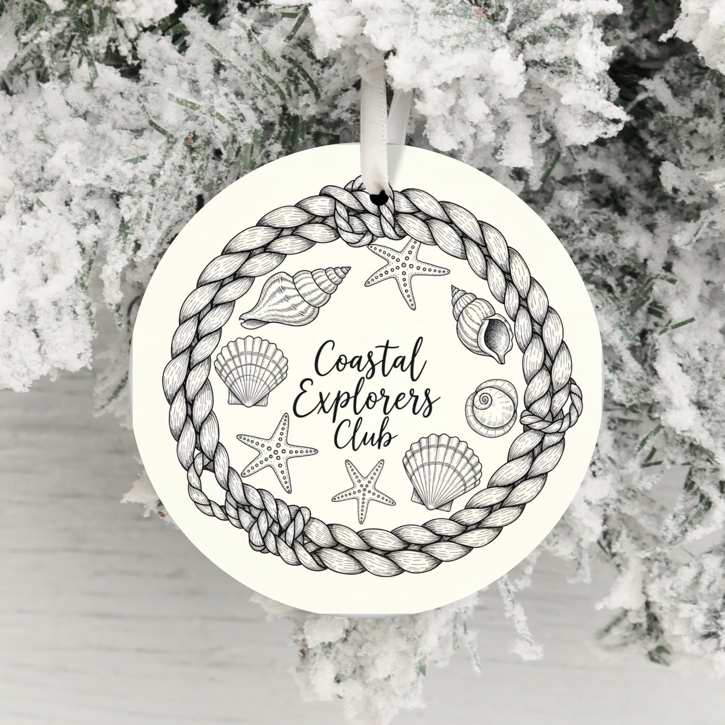 Coastal Explorers Club hanging decor product
