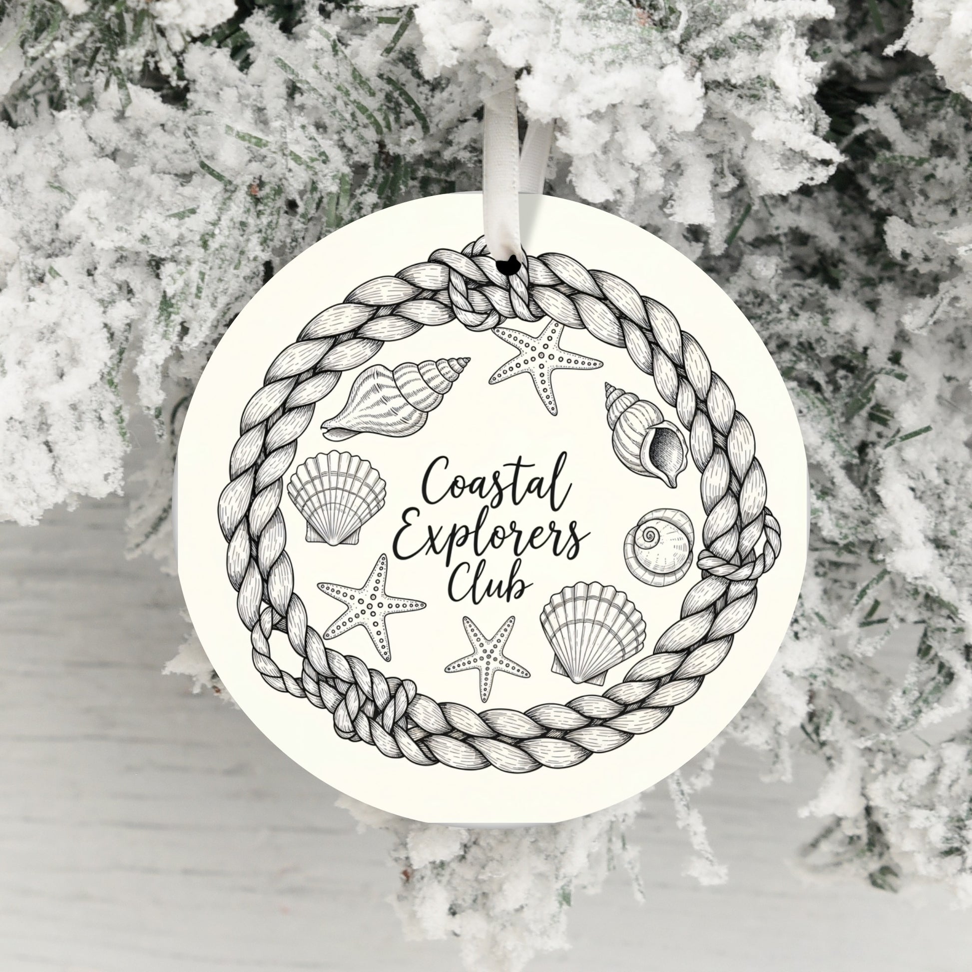 Coastal Explorers Club hanging decor product