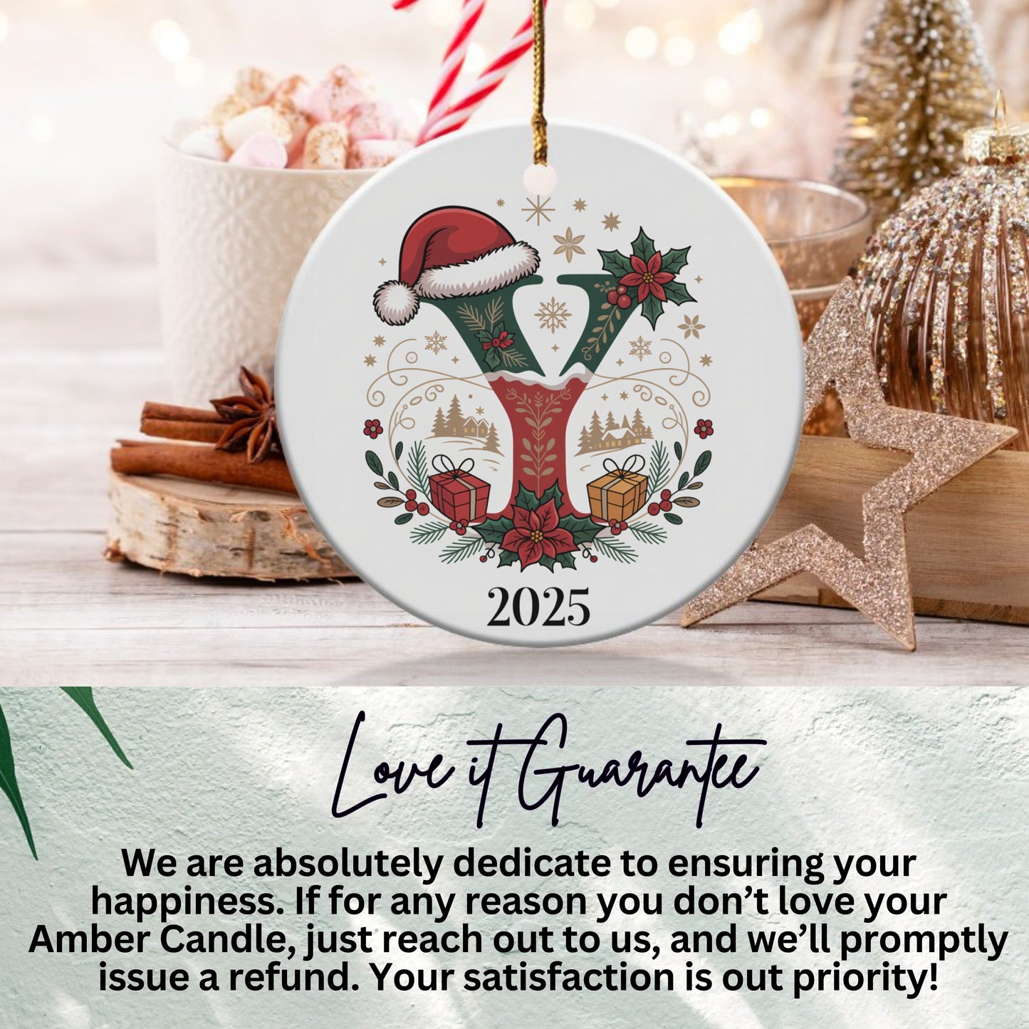Personalized 2025 Christmas Ornament Decoration product