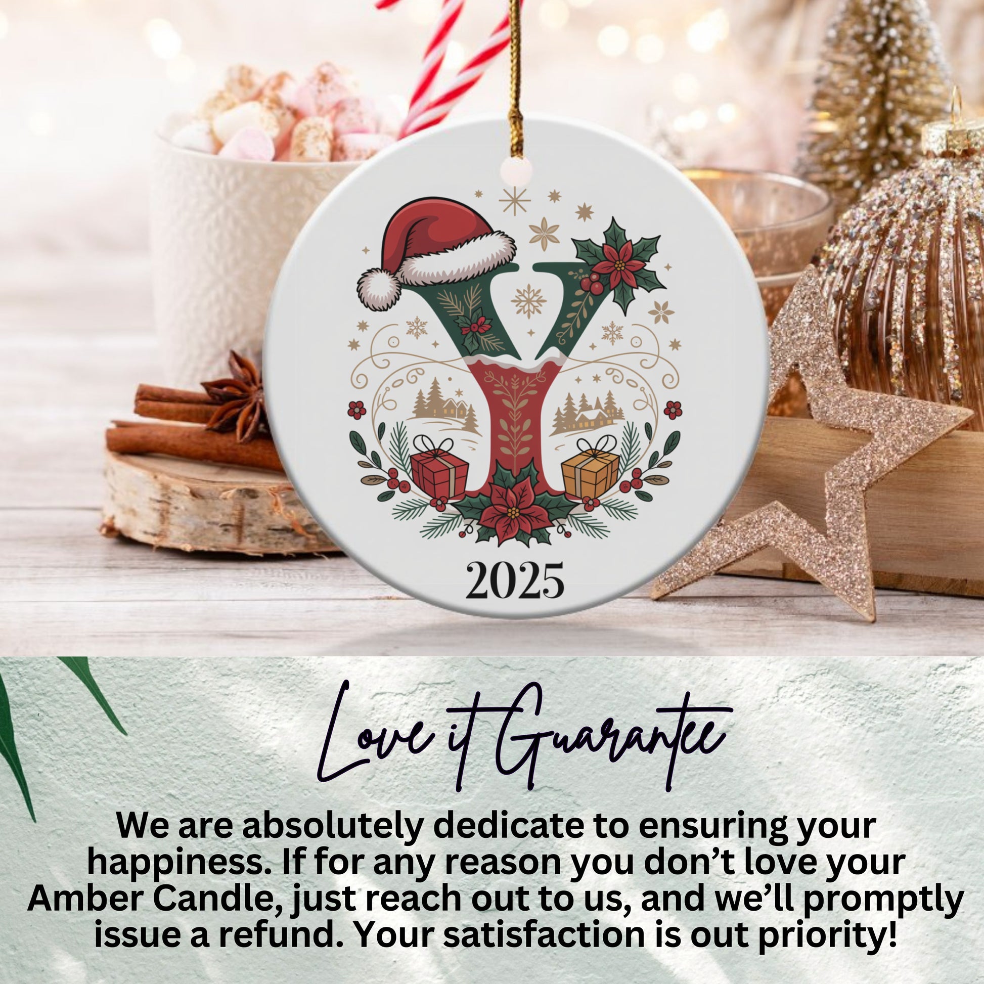 Personalized 2025 Christmas Ornament Decoration product
