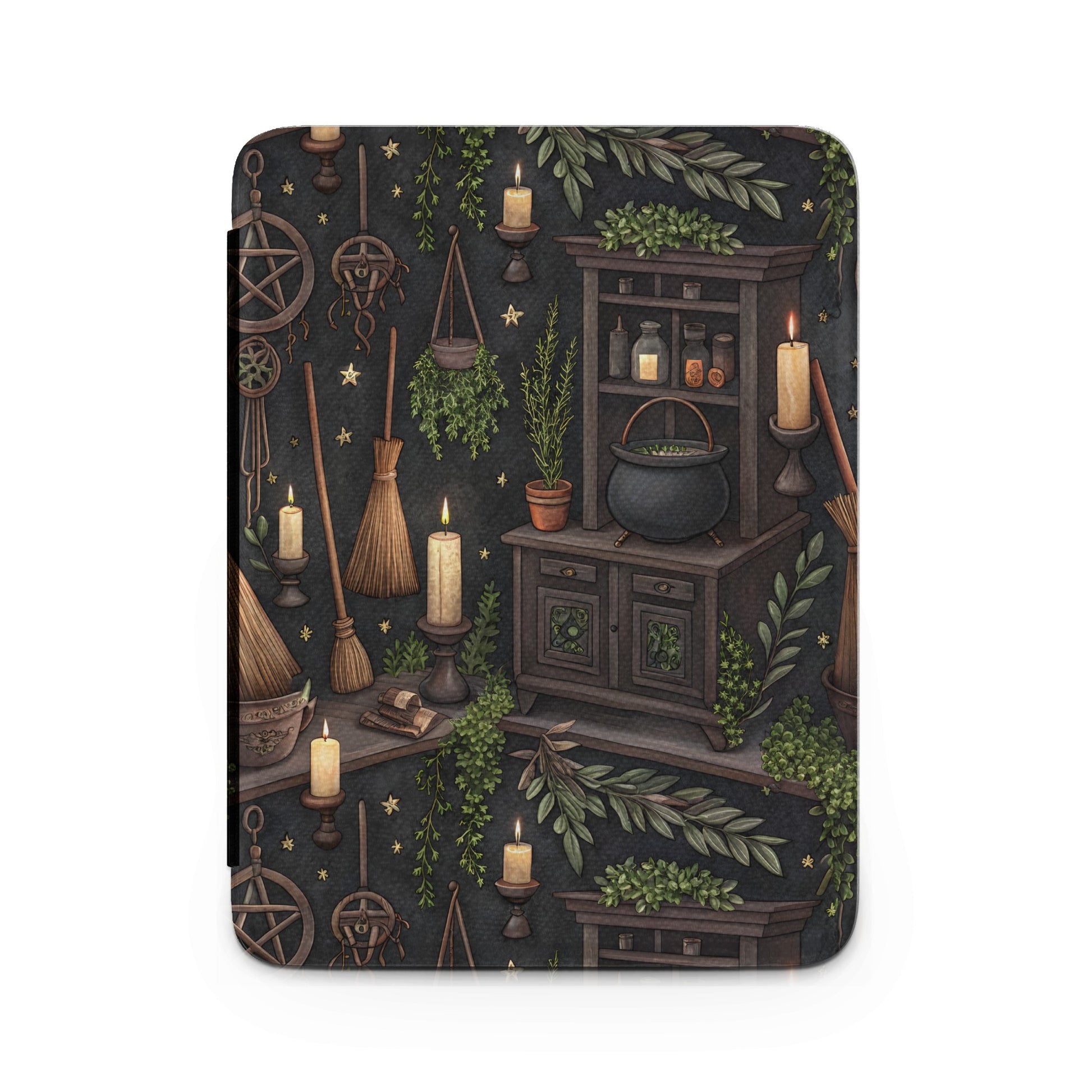 Vintage Apothecary and Witchcraft Pattern Blanket