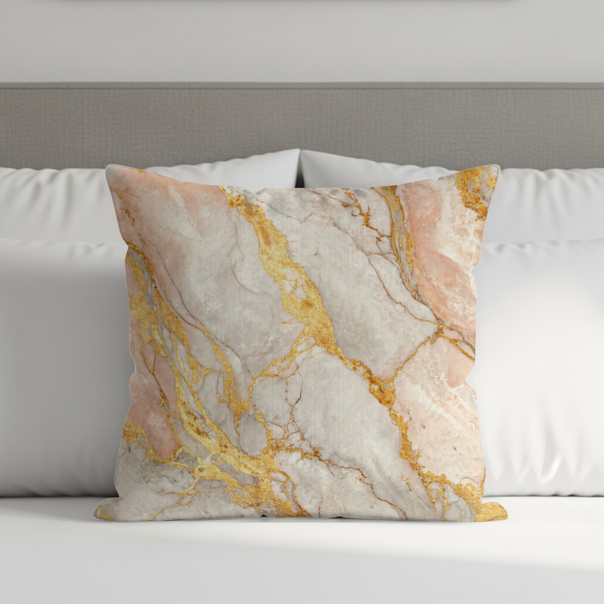 Elegant Marble Design Pillow for Home Decor