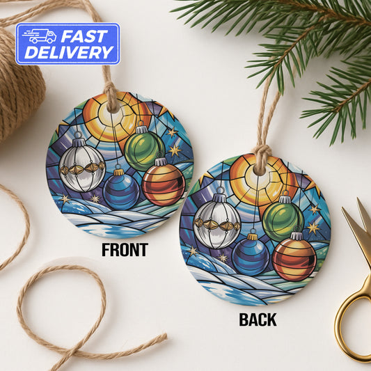 Festive Ornaments Design Double-Sided Hanging product