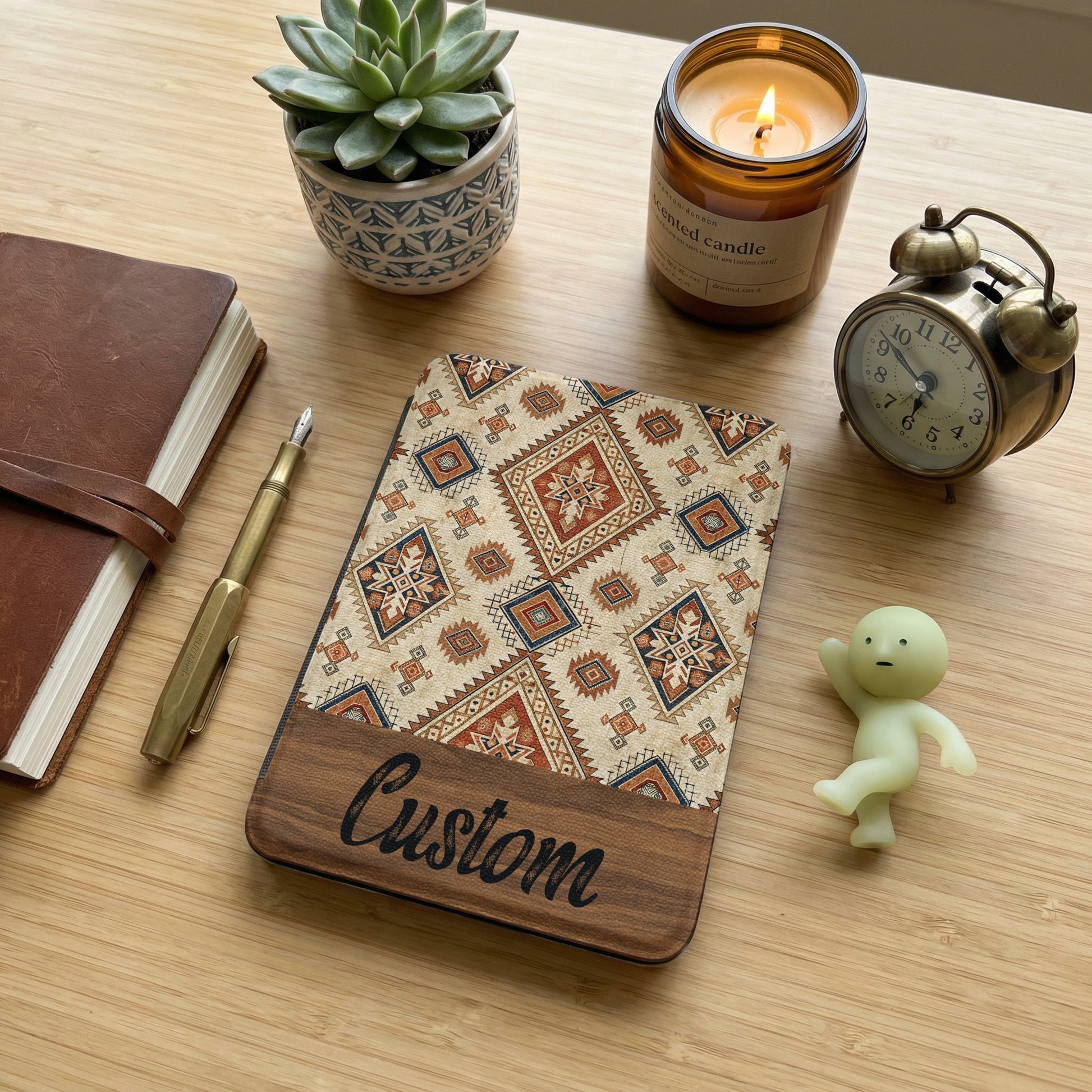 Custom Patterned Notebook with Unique Design