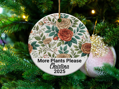 More Plants Please 2025 Custom Ornament product