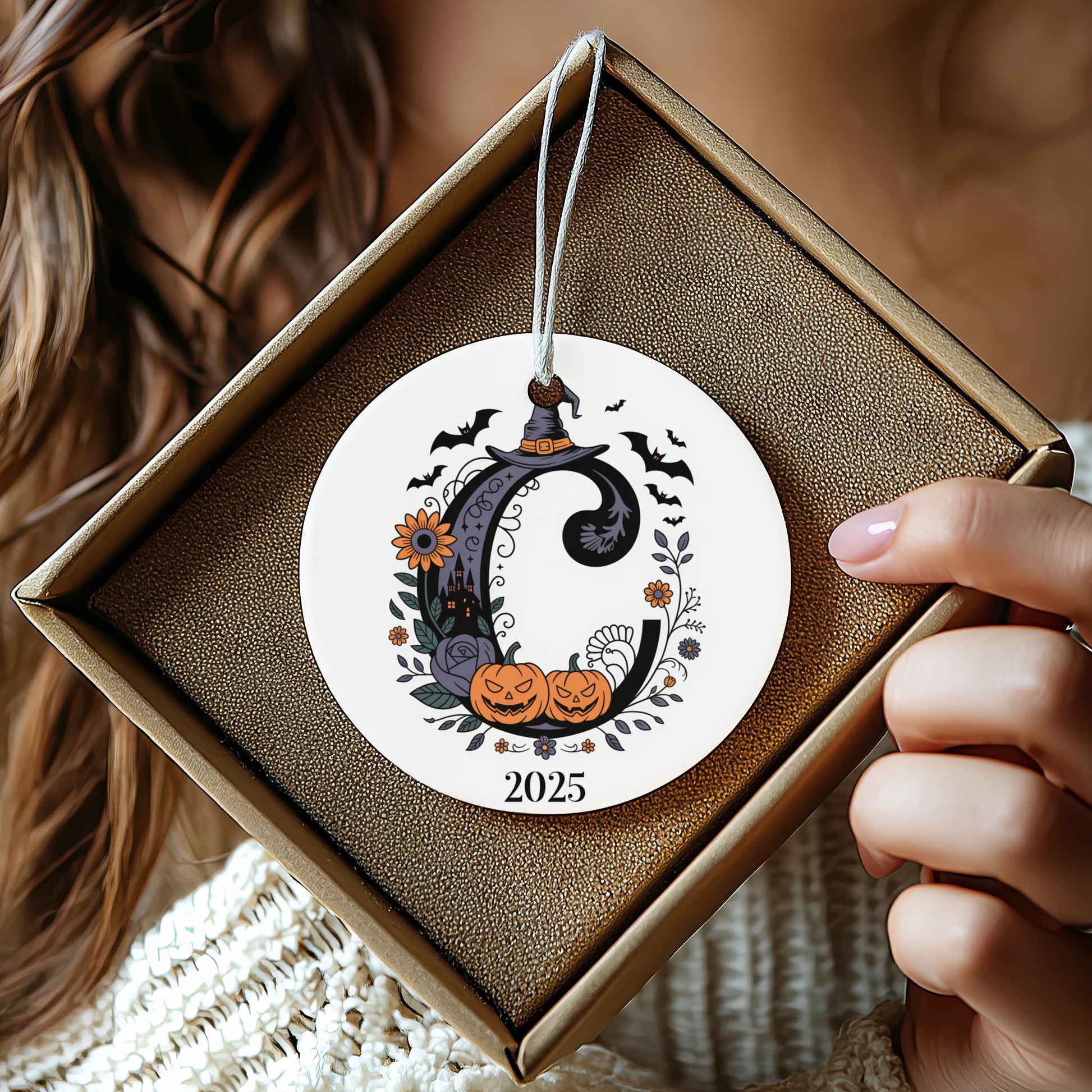 Personalized 2025 Halloween Pumpkin Witch Hat product
