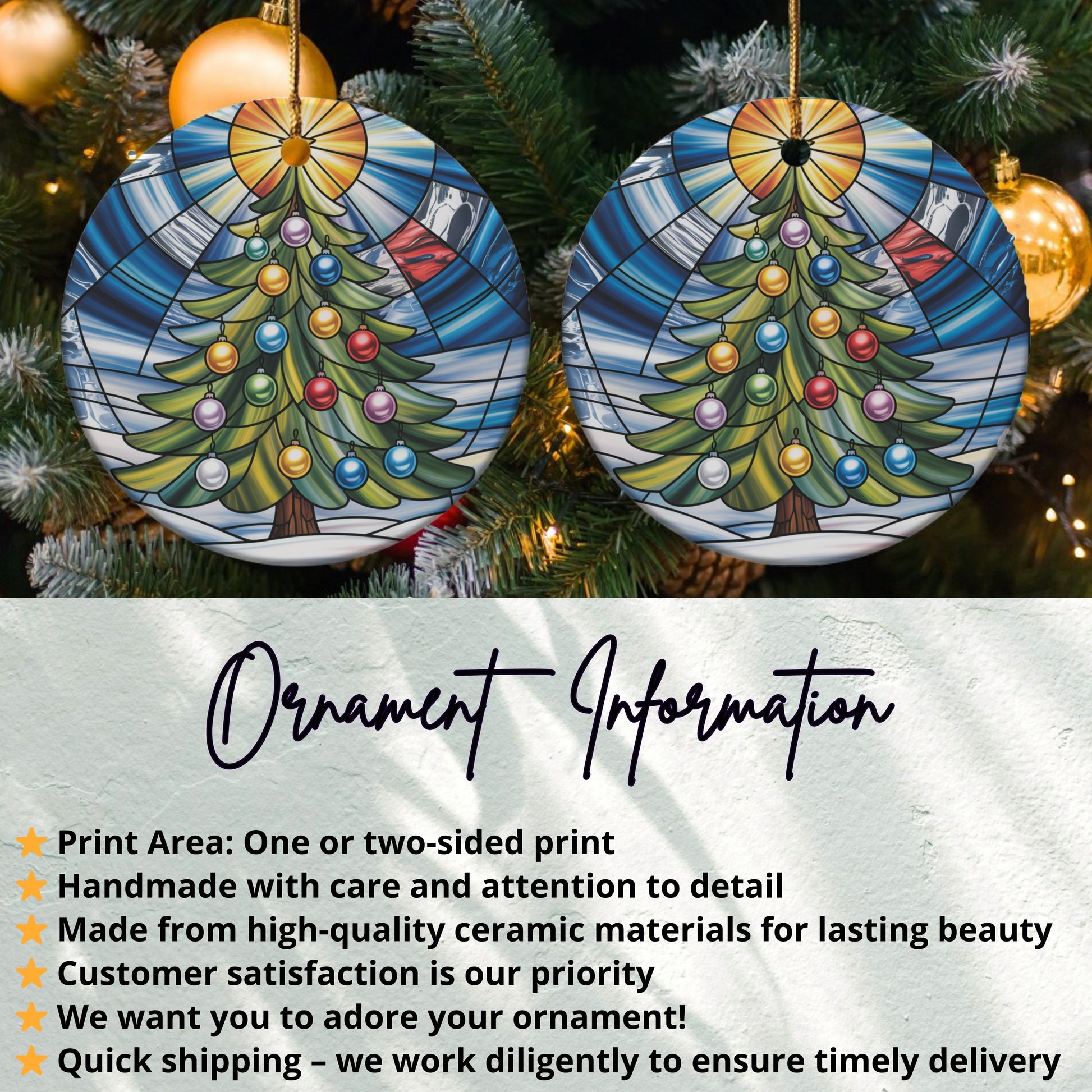 Stunning Christmas Tree Ornaments Holiday Decor product type