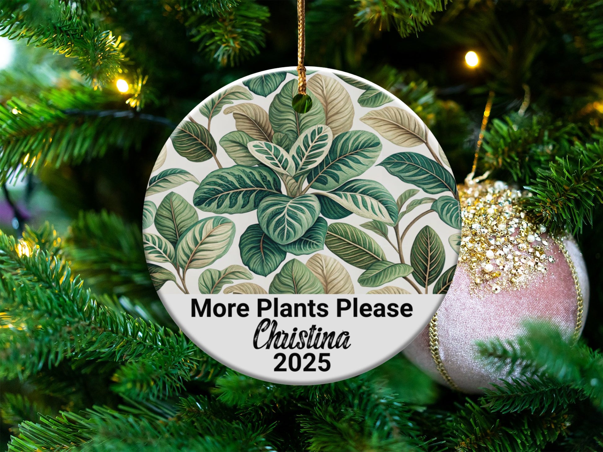 More Plants Please Christmas 2025 Ornament product