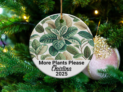More Plants Please Christmas 2025 Ornament product