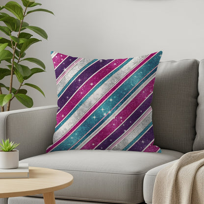 Vibrant Striped Cushion Cover for Modern Home Decor