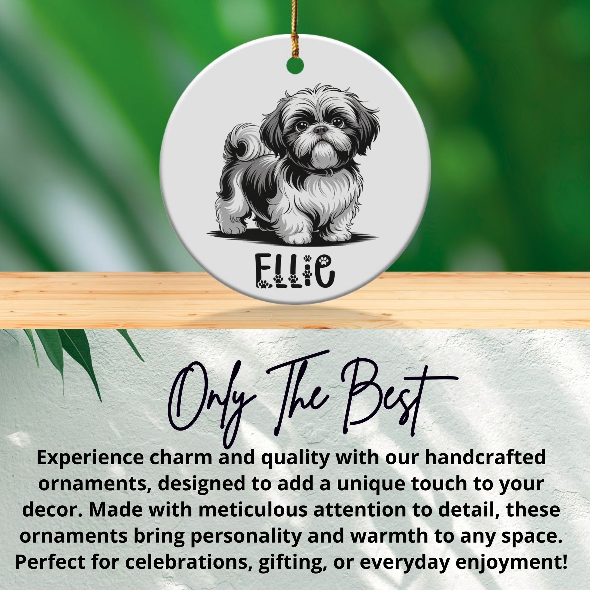 Experience charm with our handcrafted ornament product