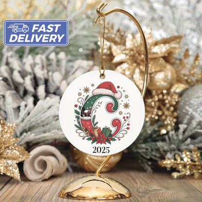 Personalized 2025 Christmas Ornament Holiday Decor product