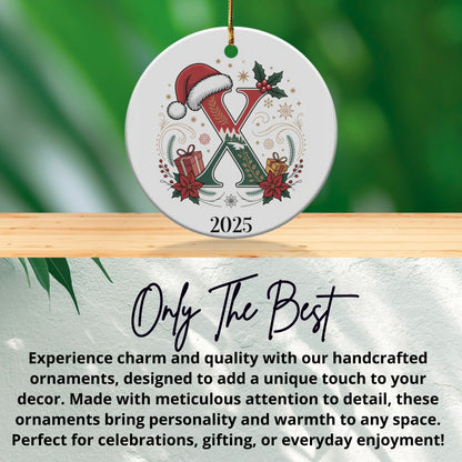 Christmas Santa Hat Holiday 2025 Ornament product