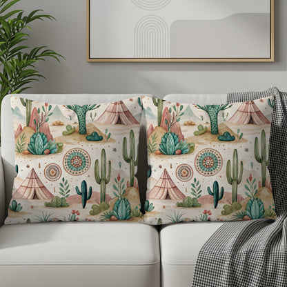 Desert Themed Printed Cushion Covers for Home Decor