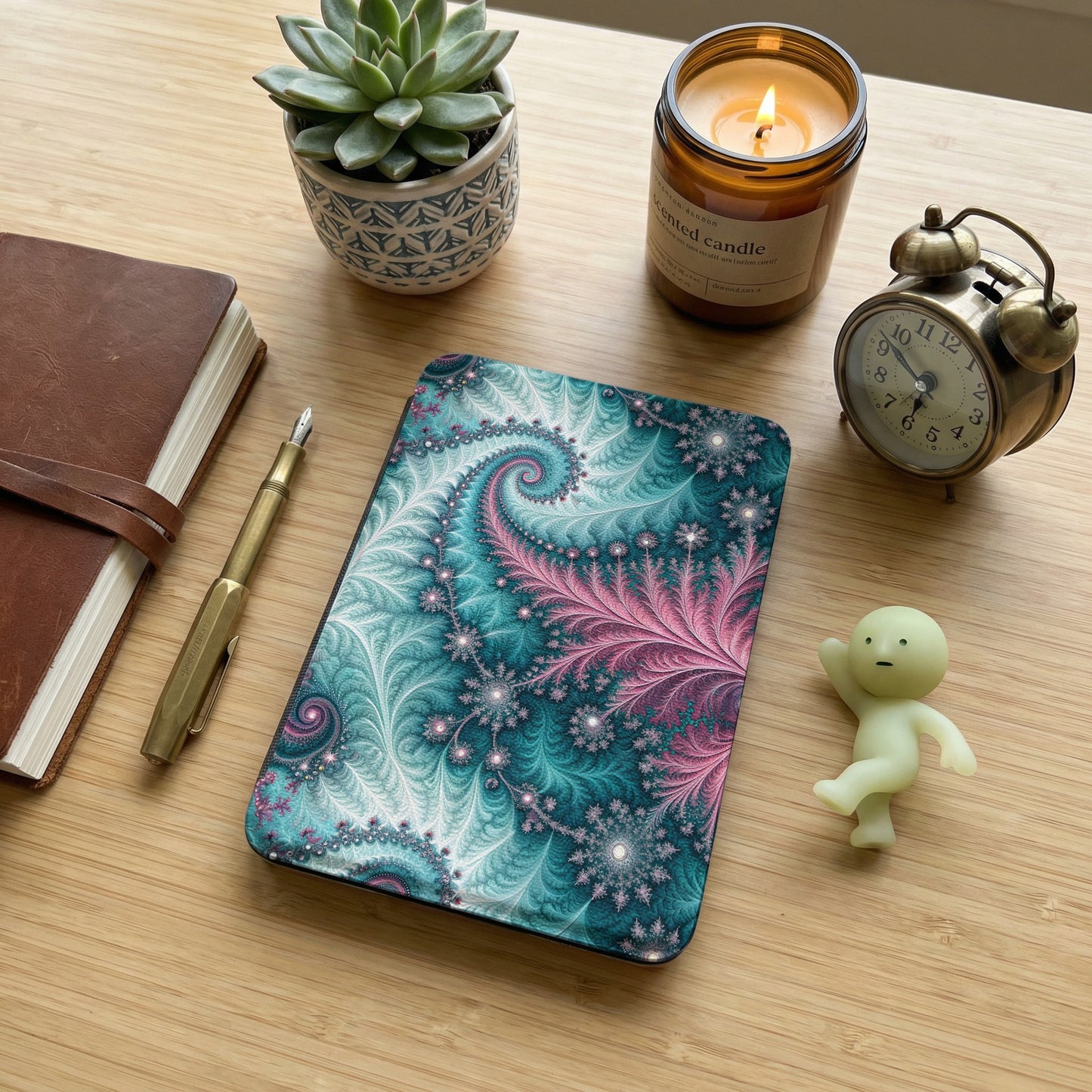 Intricate Abstract Paisley Design Hardcover Journal